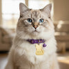 Cats Fabric QR code collar